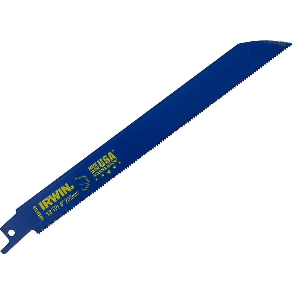 Irwin 818R Reciprocating Saw Blades for Metal 200mm Pack of 2