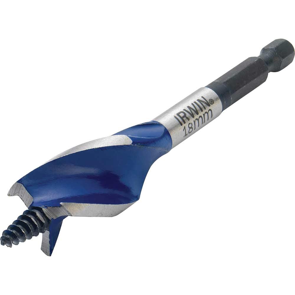 Irwin 6X Blue Groove Stubby Wood Drill Bit