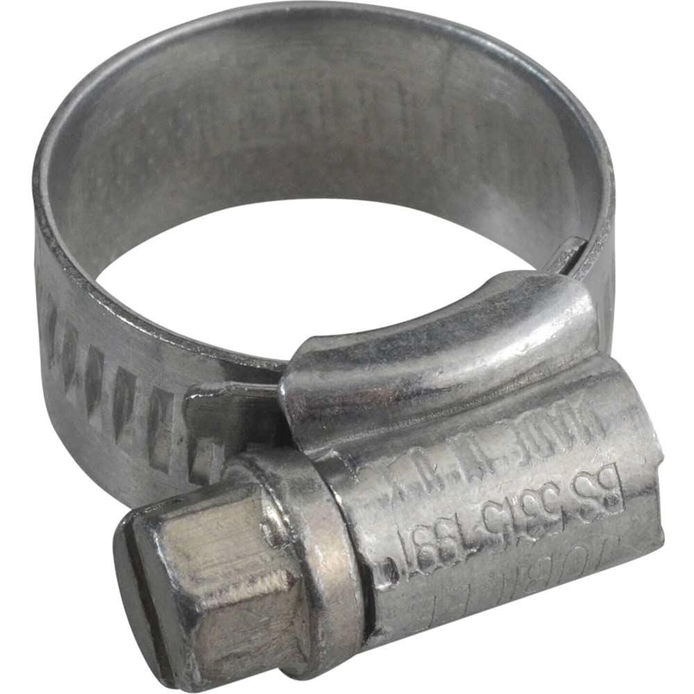 Jubilee Zinc Plated Hose Clip 13mm - 20mm Pack of 1