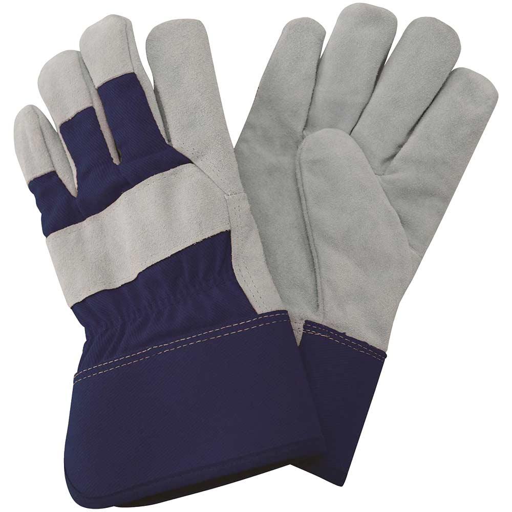 Kent and Stowe Fleece Lined Thermal Rigger Gloves Navy M Pack of 1