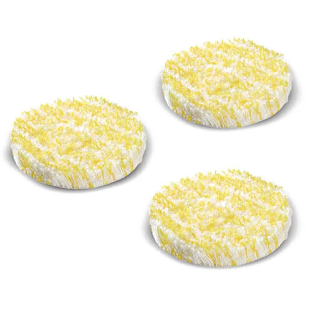 Karcher Special Polishing Pads for FP Floor Polishers for Stone / PVC / Linoleum Floors Pack of 3