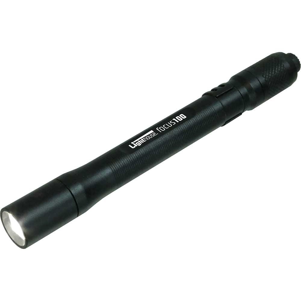 Lighthouse Elite Focus 100 High Performance LED Pen Torch Black