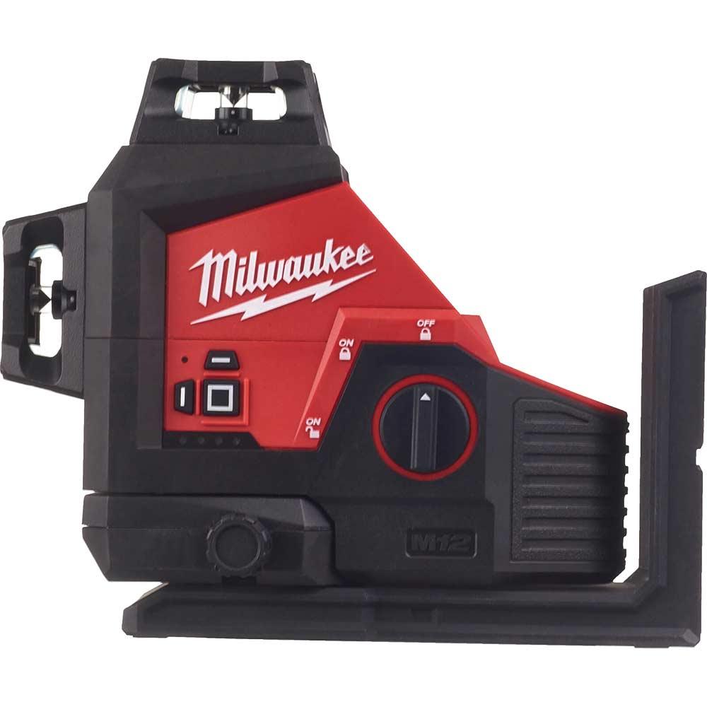 Milwaukee M12 3PL 12v Cordless Green 360 Degree 3 Plane Laser Level No Batteries No Charger Case