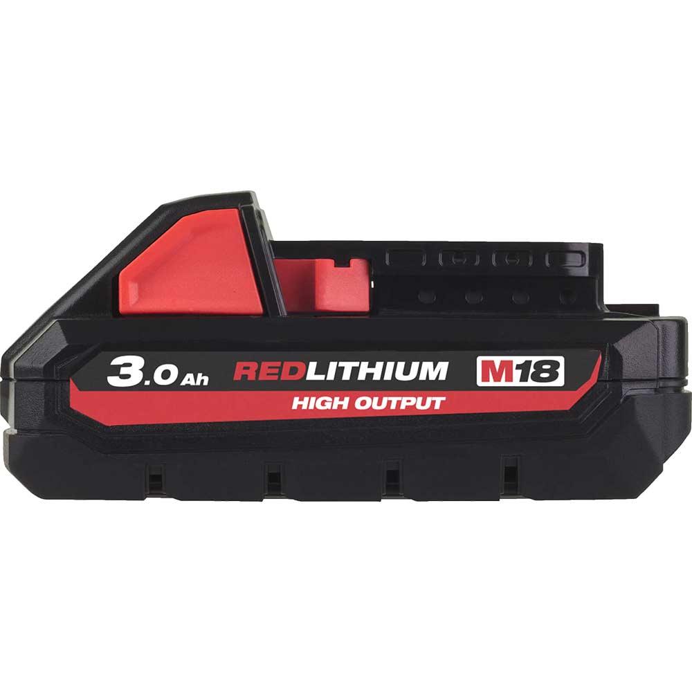 Milwaukee M18 HB3 18v Cordless High Output Li-ion Battery 3ah 3ah