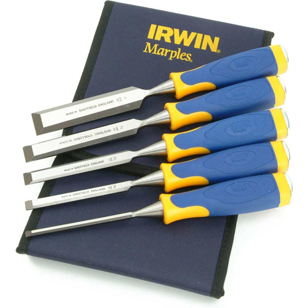 Marples MS500 5 Piece ProTouch Bevel Edge Wood Chisel Set