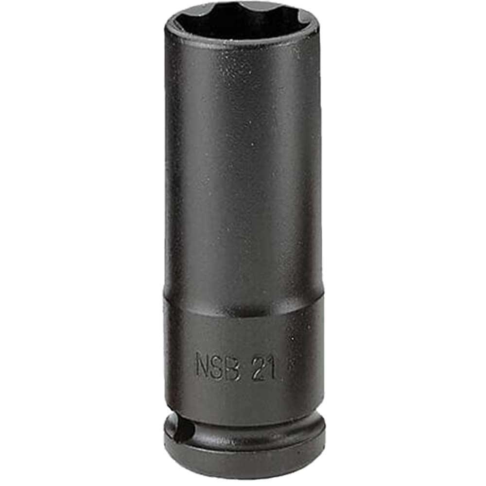 Facom 1/2" Drive Deep Thin Wall Hexagon Impact Socket 1/2" 30mm