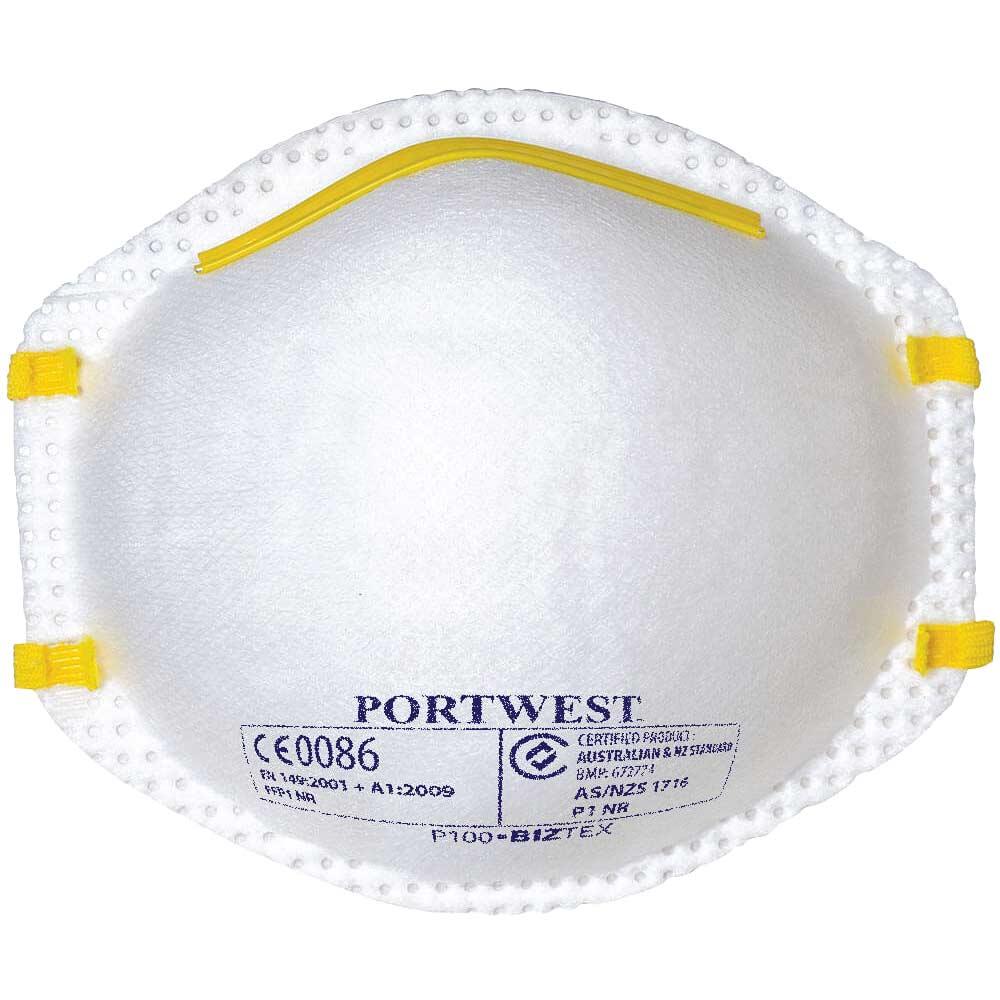 Portwest FFP1 Disposable Dust Masks
