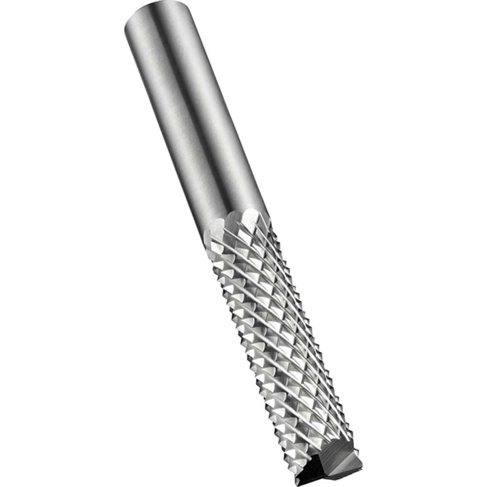 Dormer P844 Inverted Cone End Mill Cutt Carbide Burr 8mm 25mm 8mm