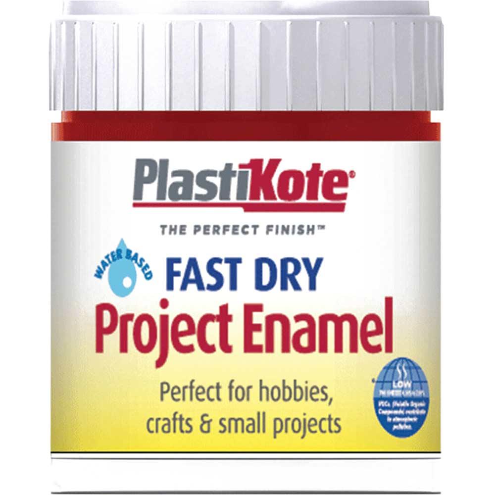 Plastikote Fast Dry Enamel Paint Red 59ml