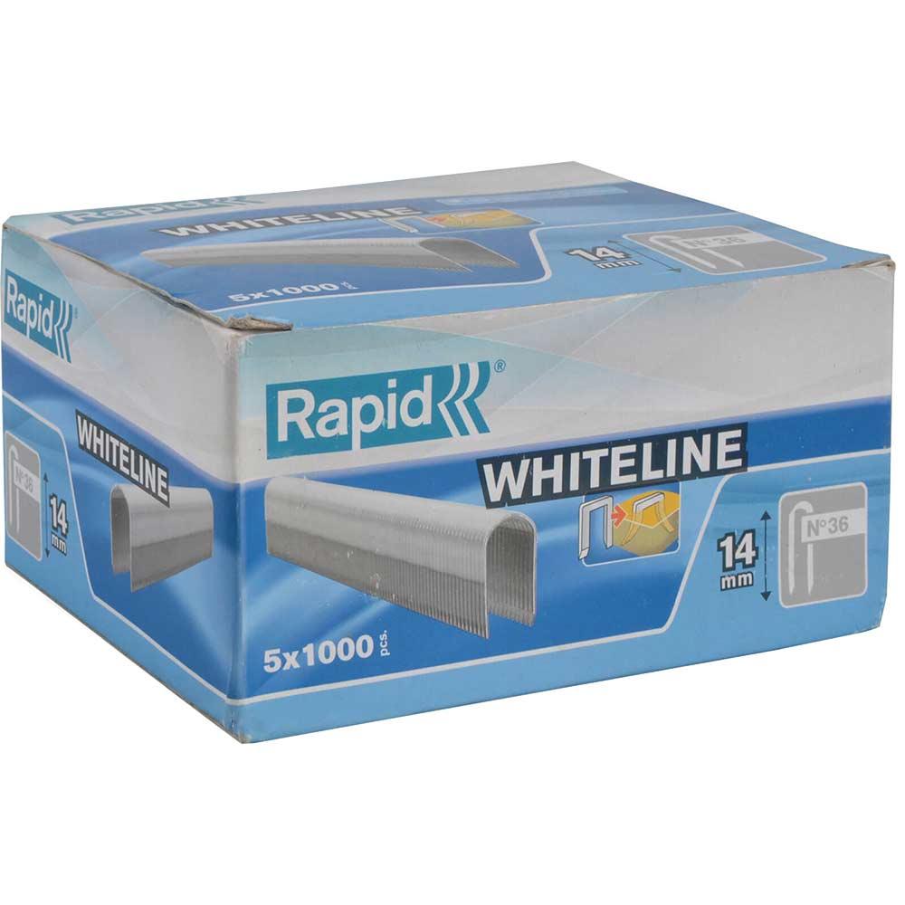 Rapid 28 White Staples