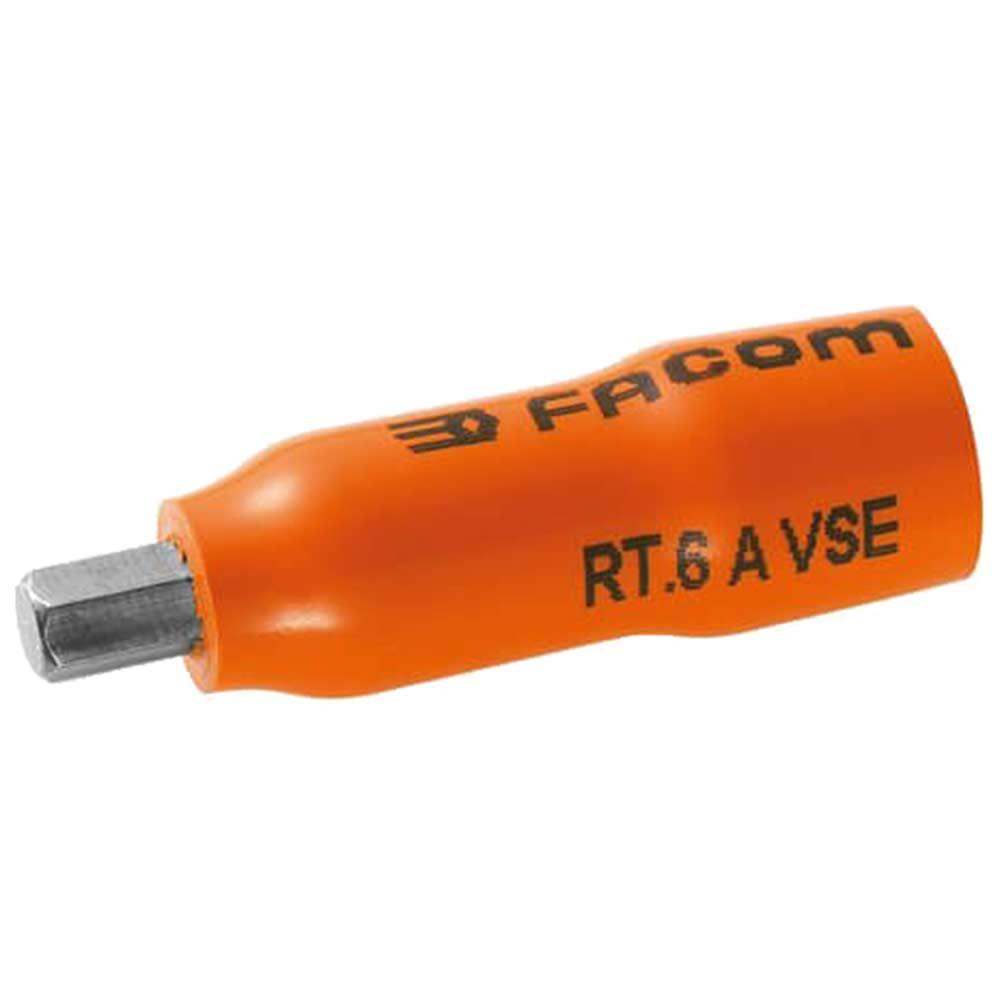 Facom 1/4" Drive 1000v Insulated Hexagon Bit Socket 1/4" 4mm