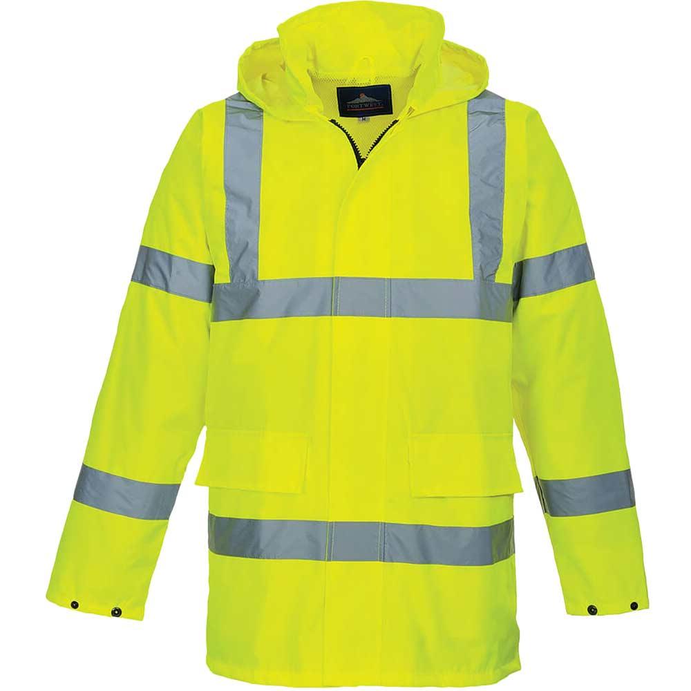 Oxford Weave 150D Class 3 Lite Hi Vis Traffiic Jacket