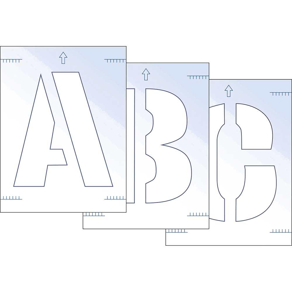Scan Letter Stencil Kit