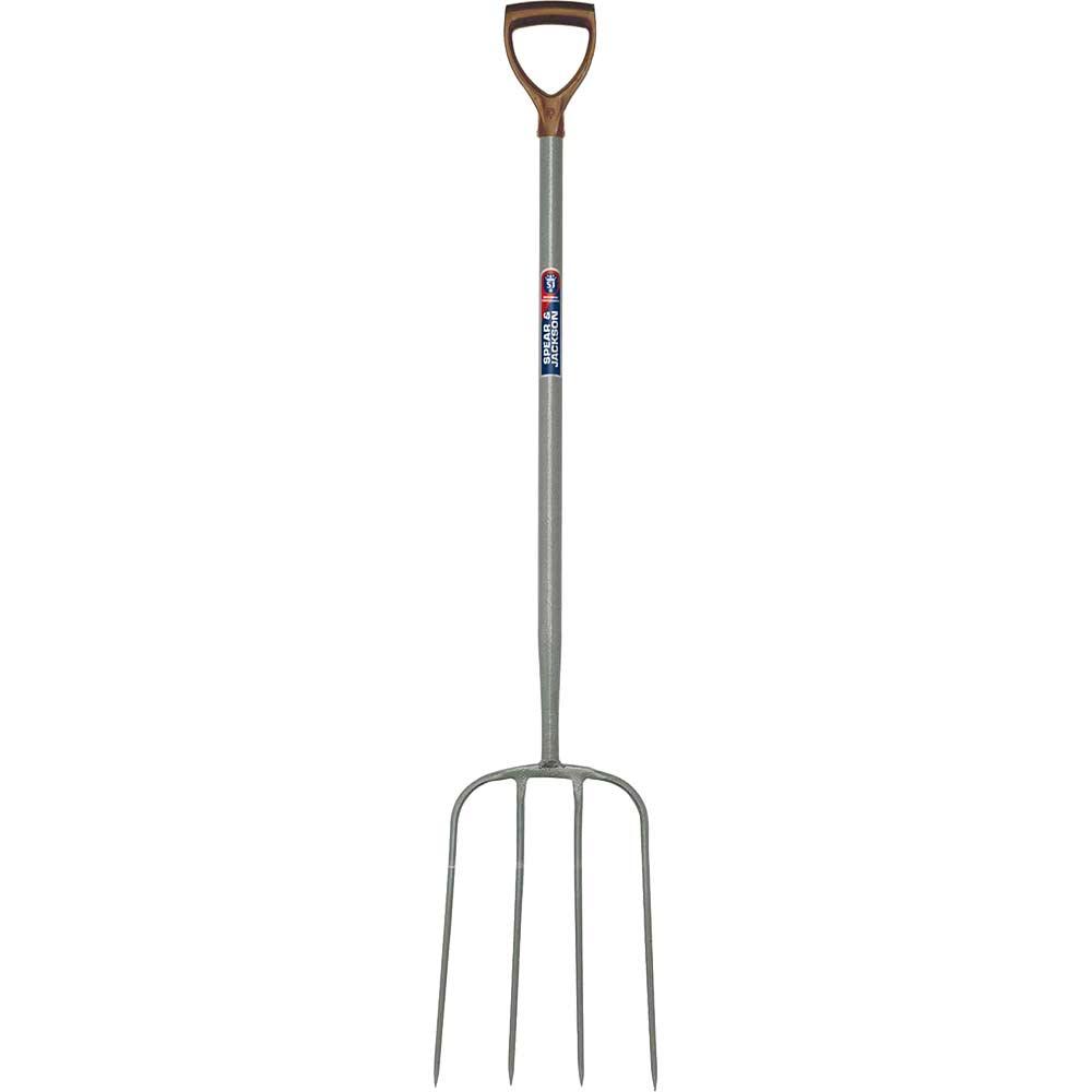 Spear and Jackson Manure Fork Steel Shaft
