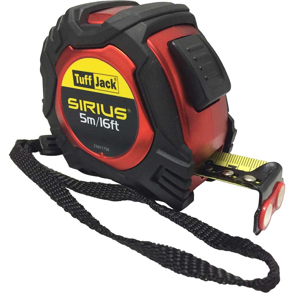 Sirius Professional Tuff Jack Tape Measure Imperial & Metric 16ft / 5m 25mm