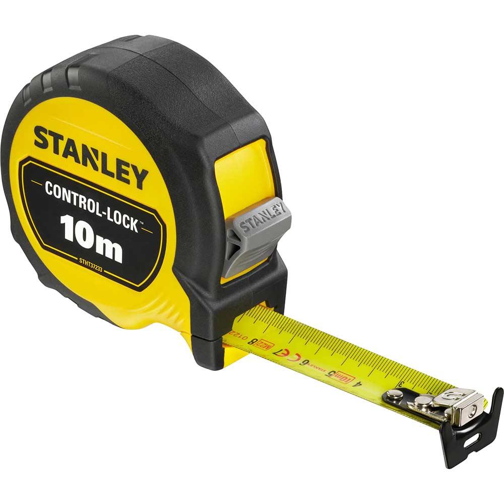 Stanley Control Lock Pocket Tape Measure Metric Metric 10m 25mm