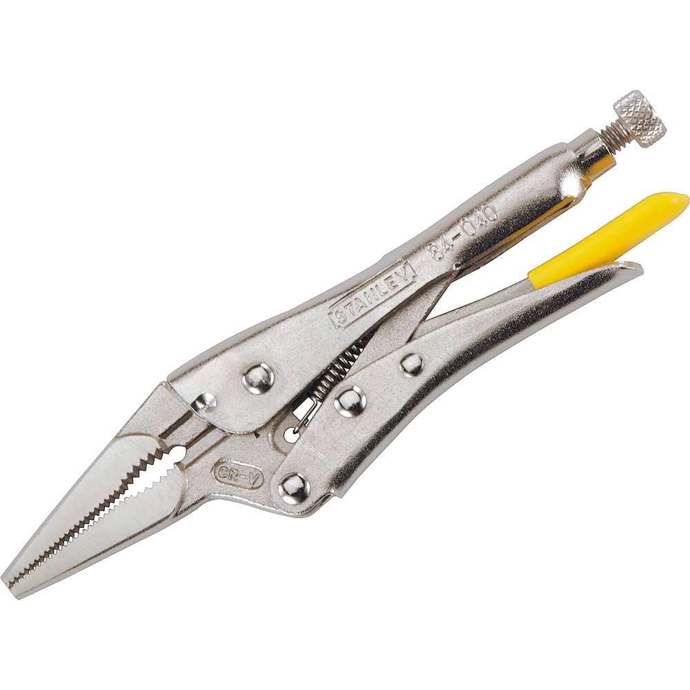 Stanley Long Nose Locking Pliers 215mm