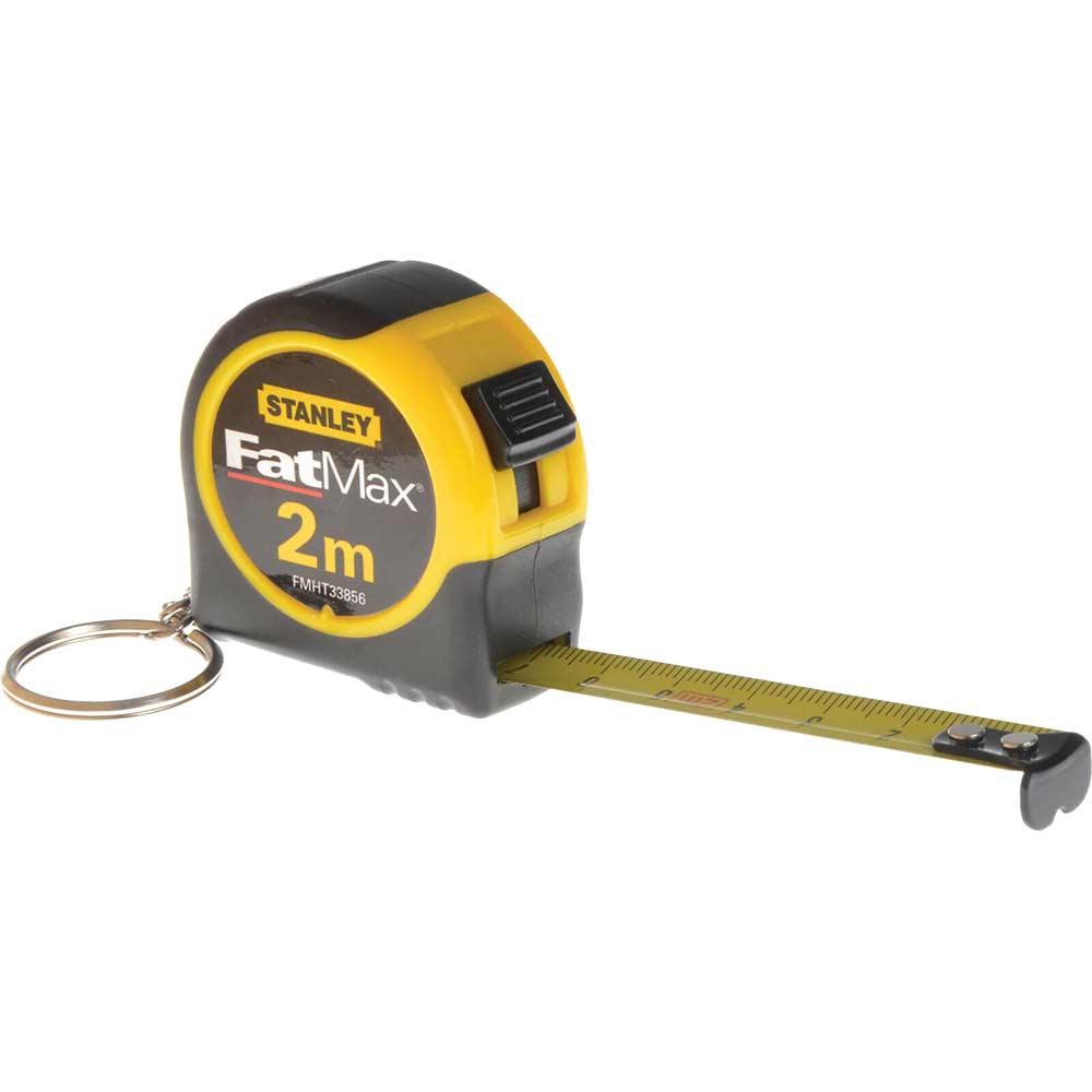 Stanley Keyring Tape Measure Metric 2m 13mm