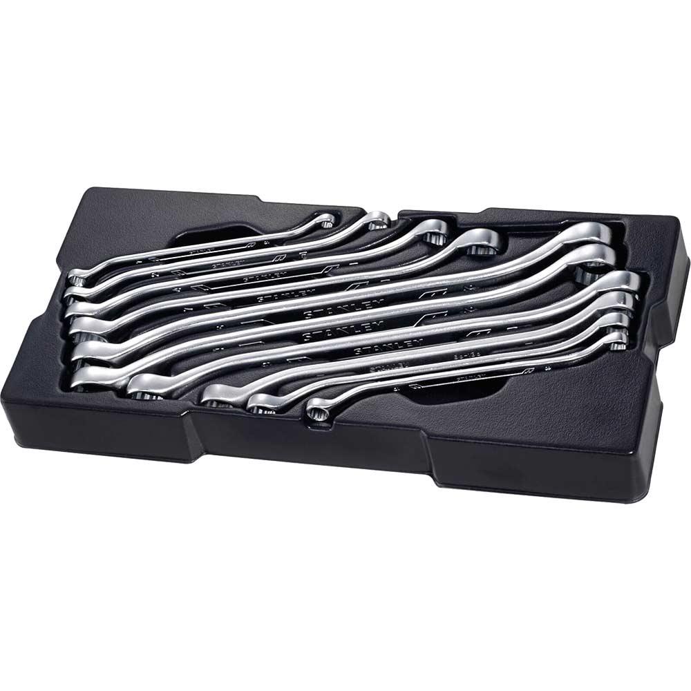 Stanley 10 Piece Offset Double Ring Spanner Set Module