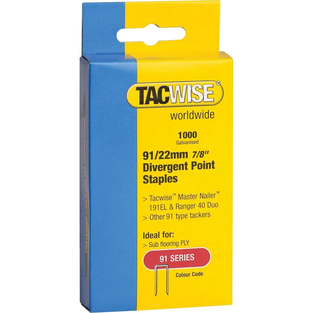 Tacwise 91 Divergent Point Staples