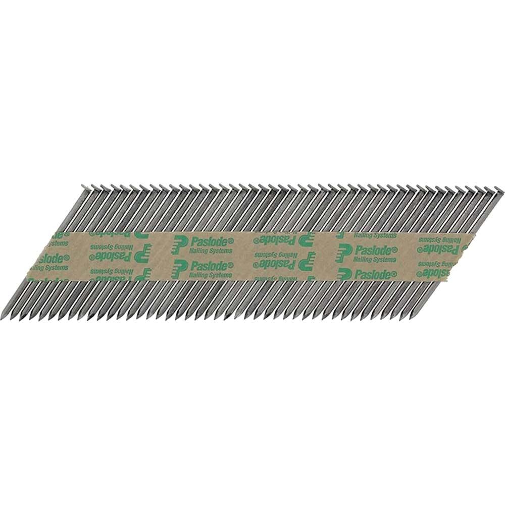 Paslode IM360CI Bright Nail Smooth Collated Nails and Gas 90mm Pack of 2200