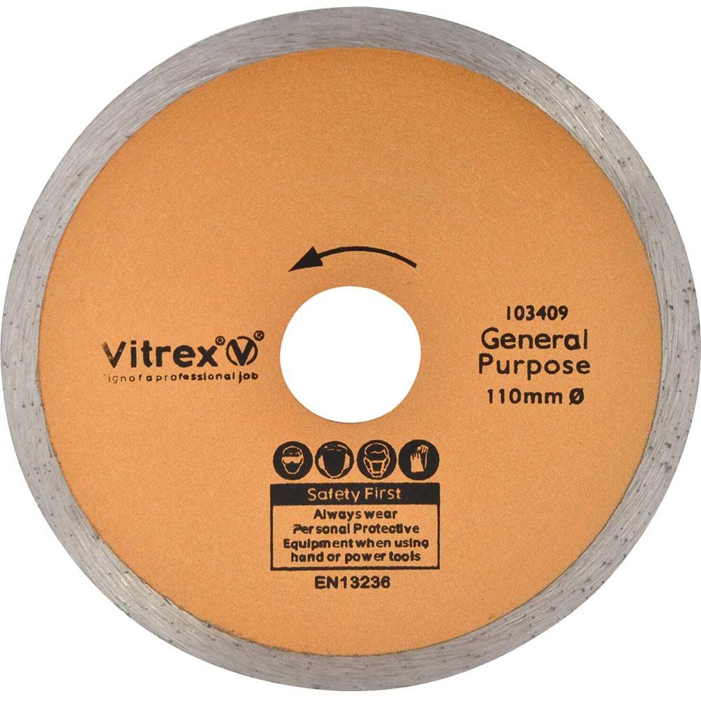 Vitrex Tile Cutting Diamond Blade 110mm