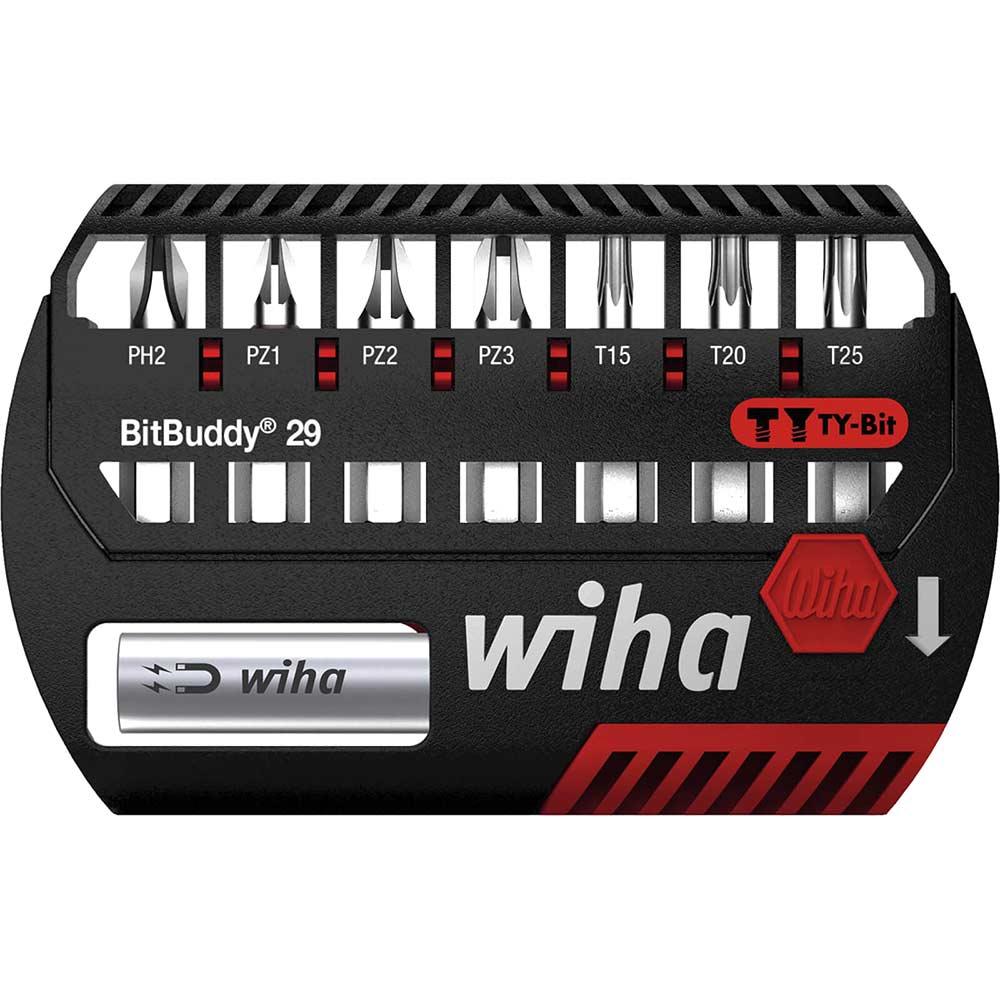 Wiha 8 Piece Bit Buddy Screwdriver Bit Set