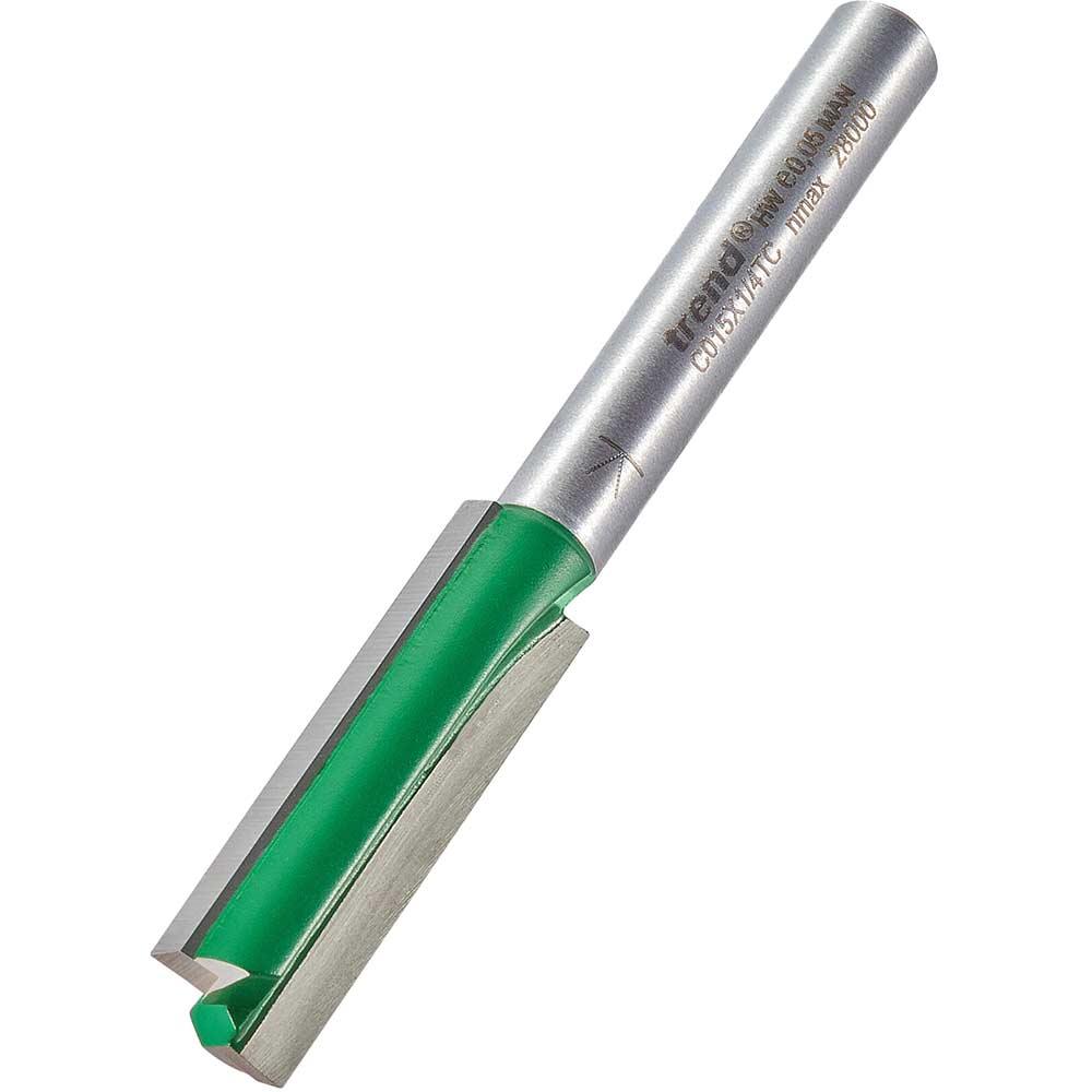 Trend CRAFTPRO Two Flute Straight Router Cutter