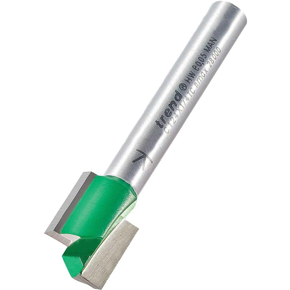 Trend CRAFTPRO Two Flute Straight Router Cutter
