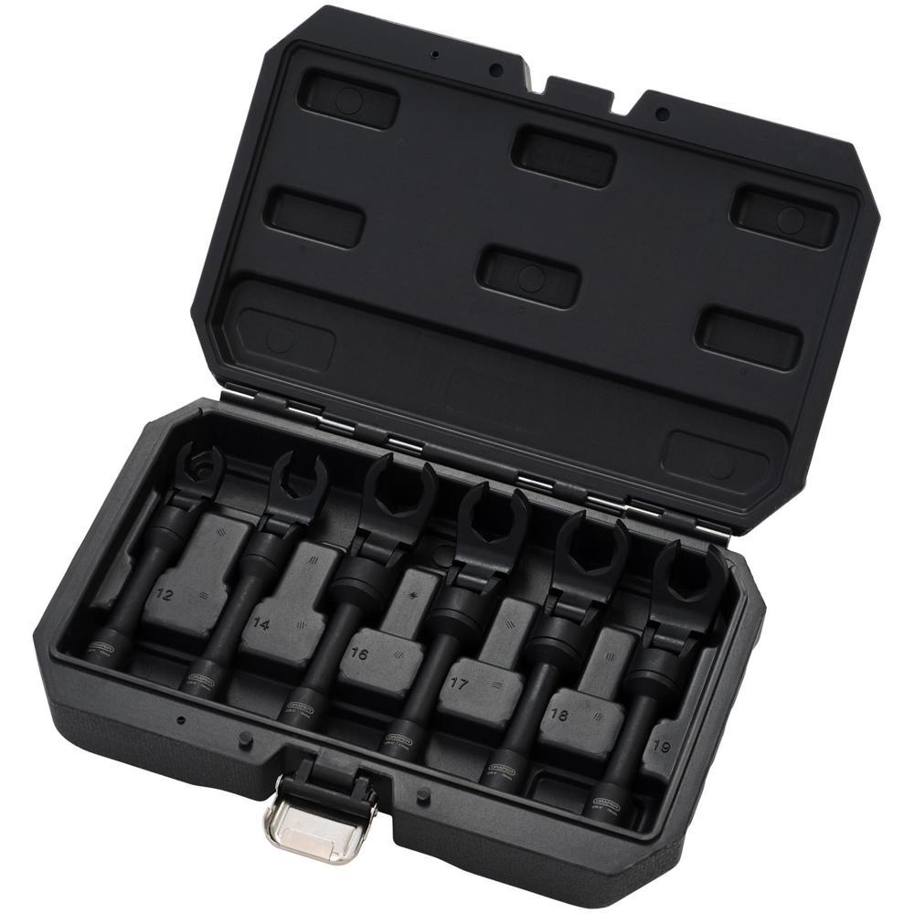 Draper 6 Piece 3/8" Drive Diesel Injection Wrench Socket Set 3/8"