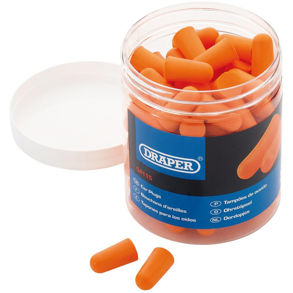 Draper Disposable Ear Plugs Pack of 50