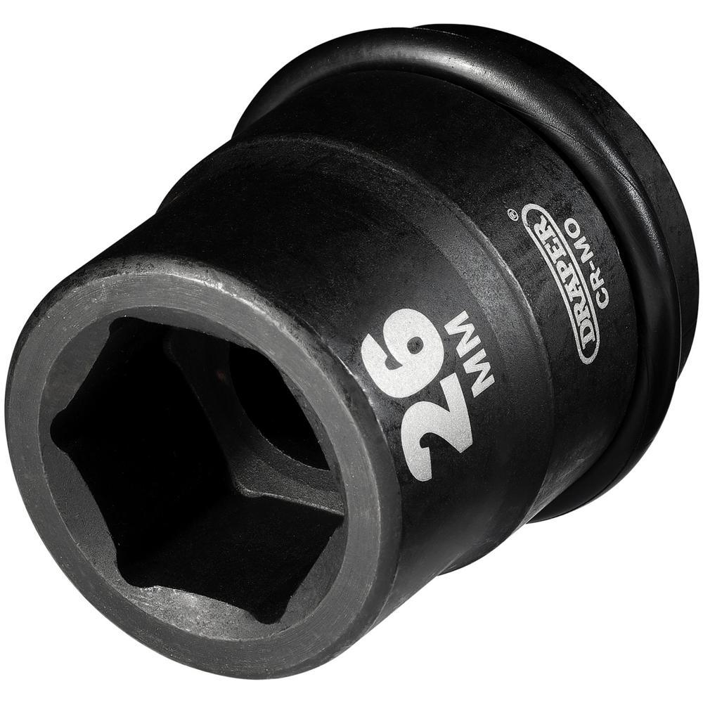 Draper Expert 3/4" Drive Hexagon Impact Socket Metric 3/4" 26mm
