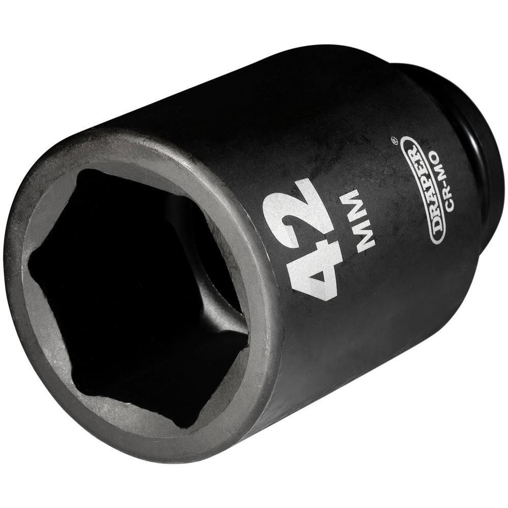 Draper Expert 3/4" Drive Deep Hexagon Impact Socket Metric 3/4" 42mm