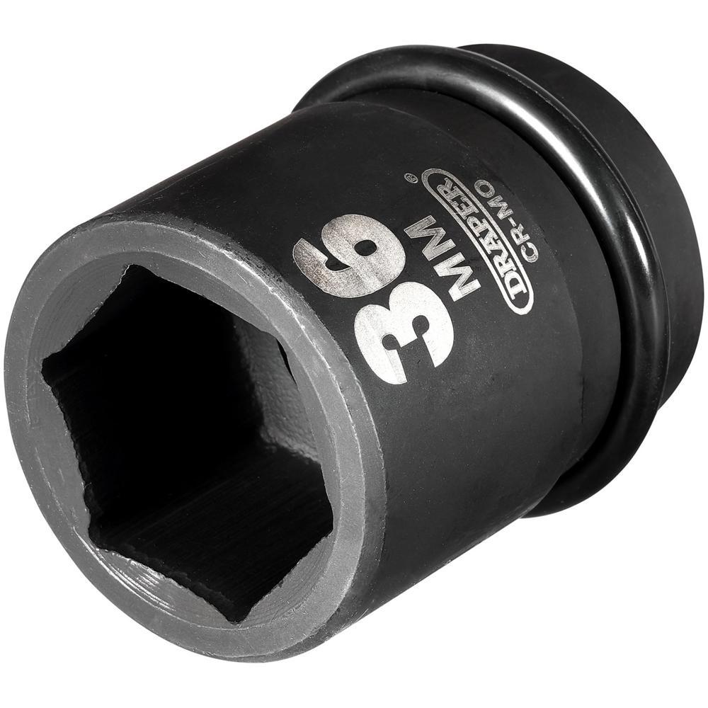 Draper Expert 1" Drive Hexagon Impact Socket Metric 1" 36mm