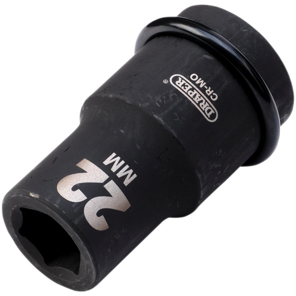 Draper Expert 1" Drive Deep Hexagon Impact Socket Metric 1" 22mm