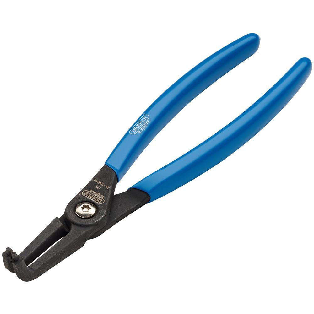 Draper Expert Bent Internal Circlip Pliers 40mm - 100mm