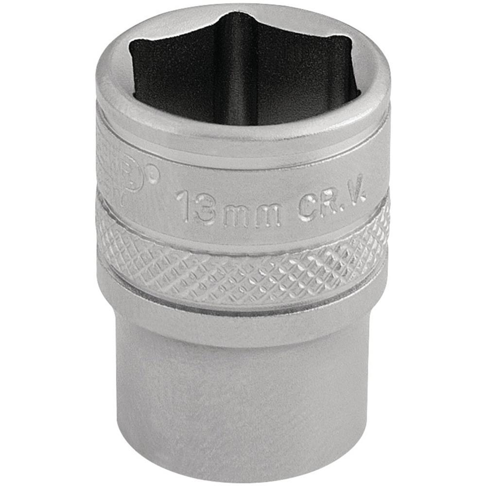 Draper 1/4" Drive Satin Finish Hexagon Socket Metric