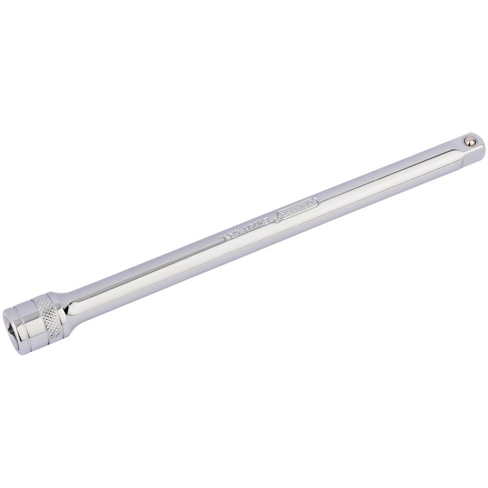 Draper 3/8" Drive Polished Chrome Socket Extension Bar 3/8" 200mm