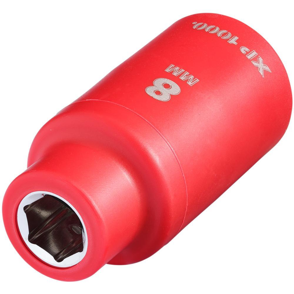 Draper XP1000 3/8" Drive VDE Insulated Hexagon Socket 3/8" 8mm