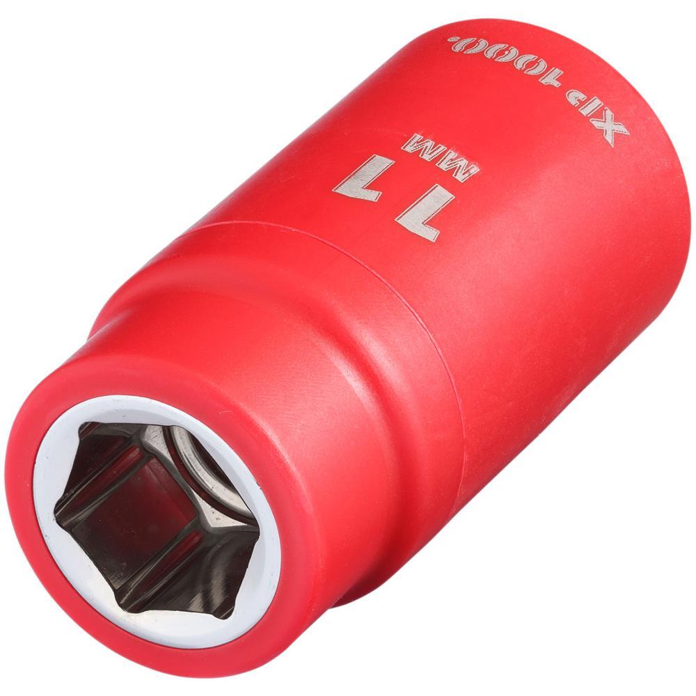 Draper XP1000 3/8" Drive VDE Insulated Hexagon Socket 3/8" 11mm