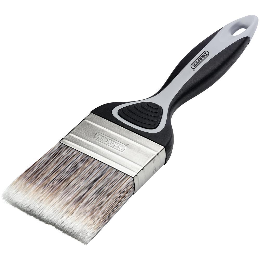 Draper Soft Grip Flat Paint Brush 65mm