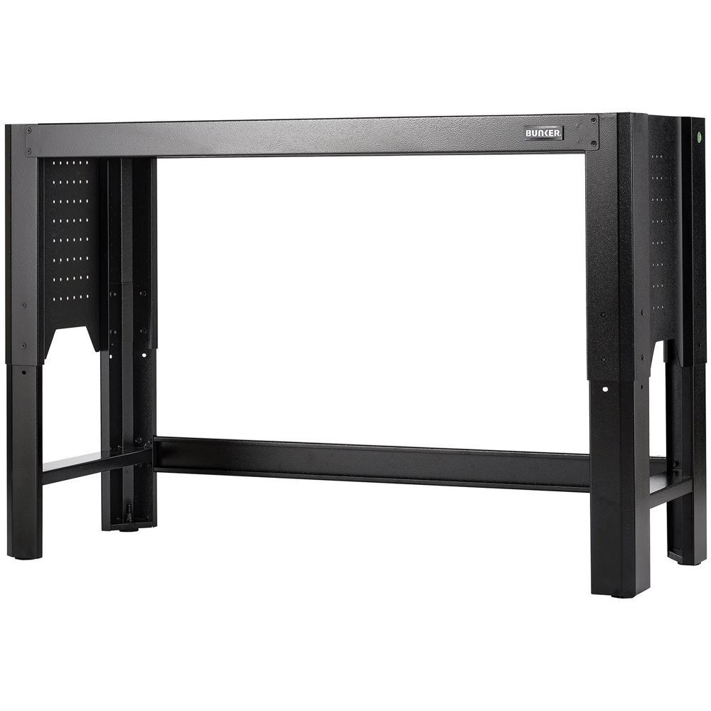 Bunker Adjustable Height Steel Workbench Frame