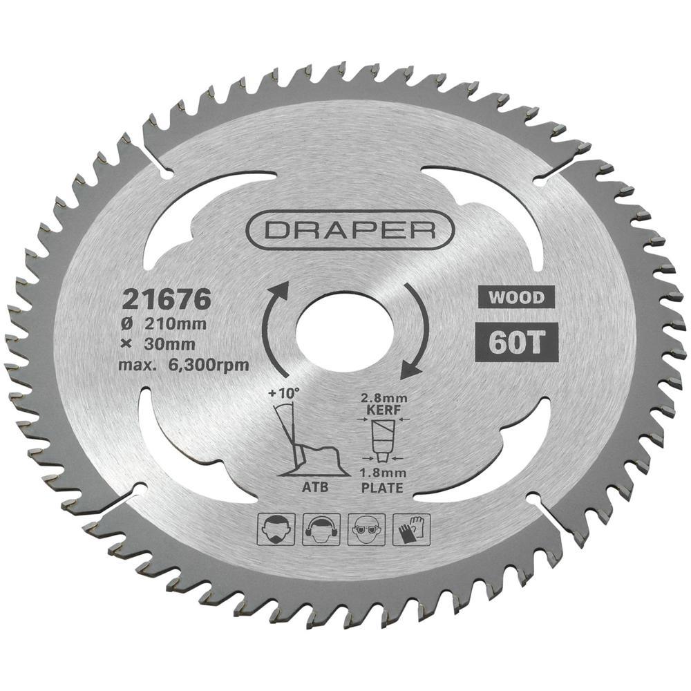 Draper TCT Wood Cutting Circular Saw Blade