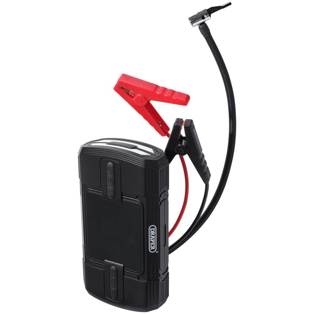 Draper GT1200C 12v Lithium Jump Starter Powerbank and Tyre Inflator