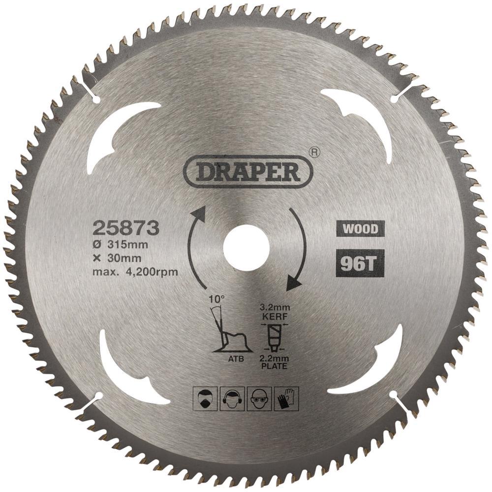 Draper TCT Wood Cutting Circular Saw Blade