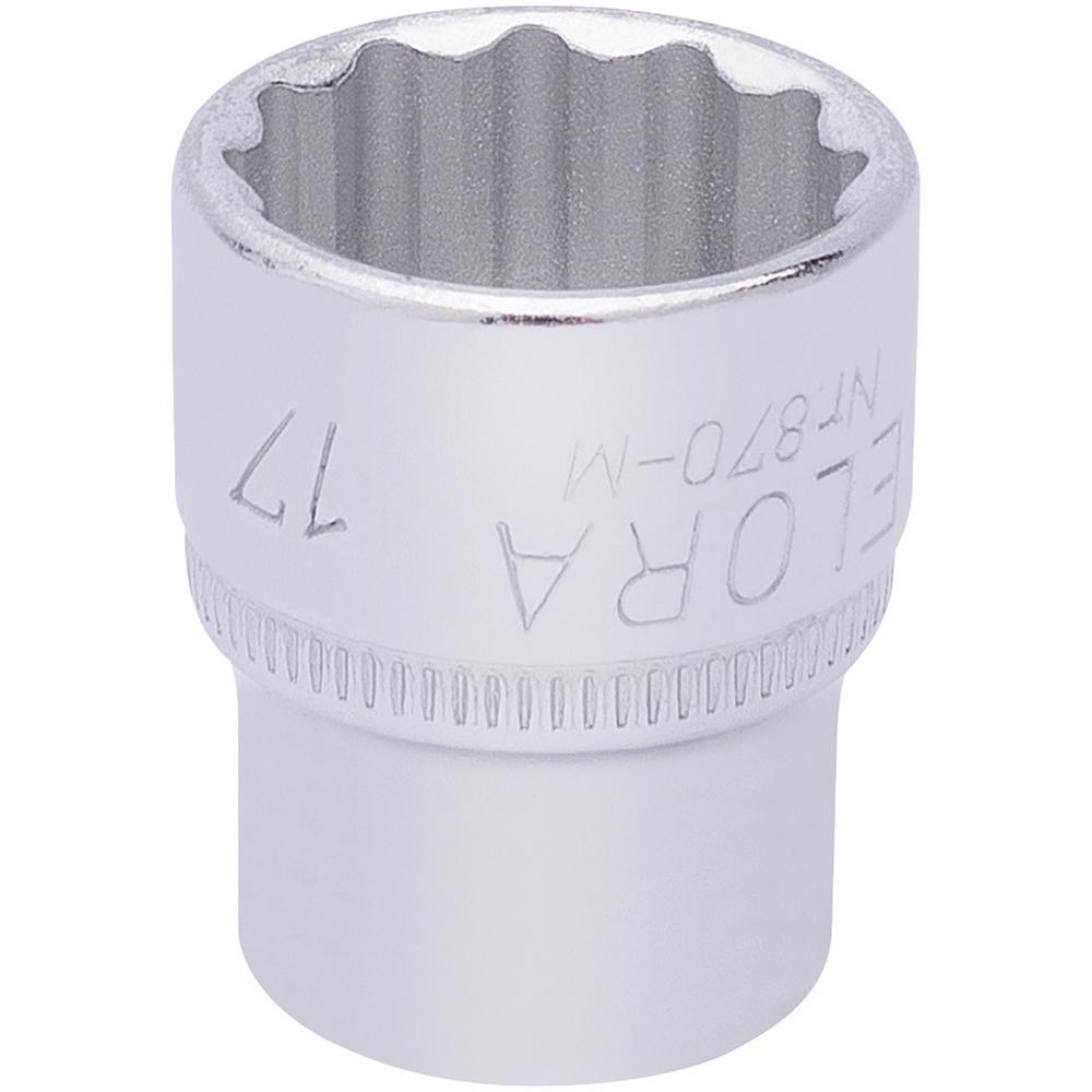 Elora 3/8" Drive Bi Hexagon Socket Metric 3/8" 17mm