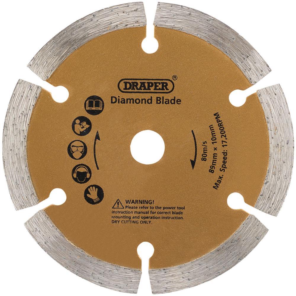 Draper Mini Plunge Circular Saw Diamond Blade