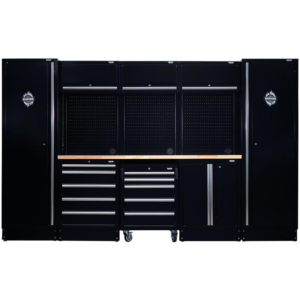 Bunker 16 Piece Modular Wooden Worktop Storage Combo
