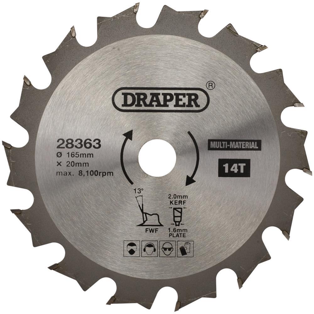 Draper TCT Multi Purpose Circular Saw Blade