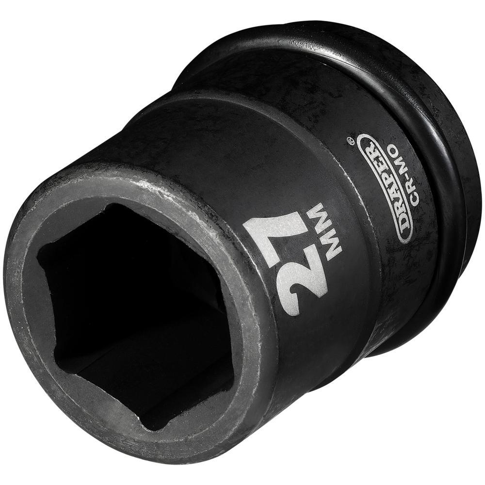 Draper Expert 3/4" Drive Hexagon Impact Socket Metric 3/4" 27mm